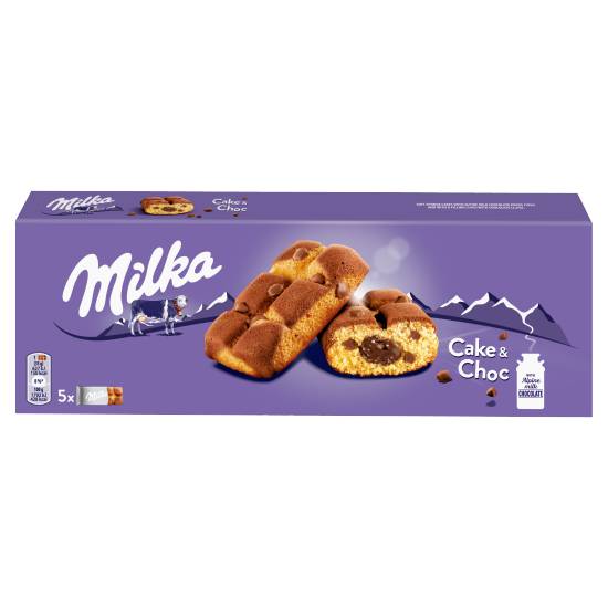 Milka Choc Chip Cake