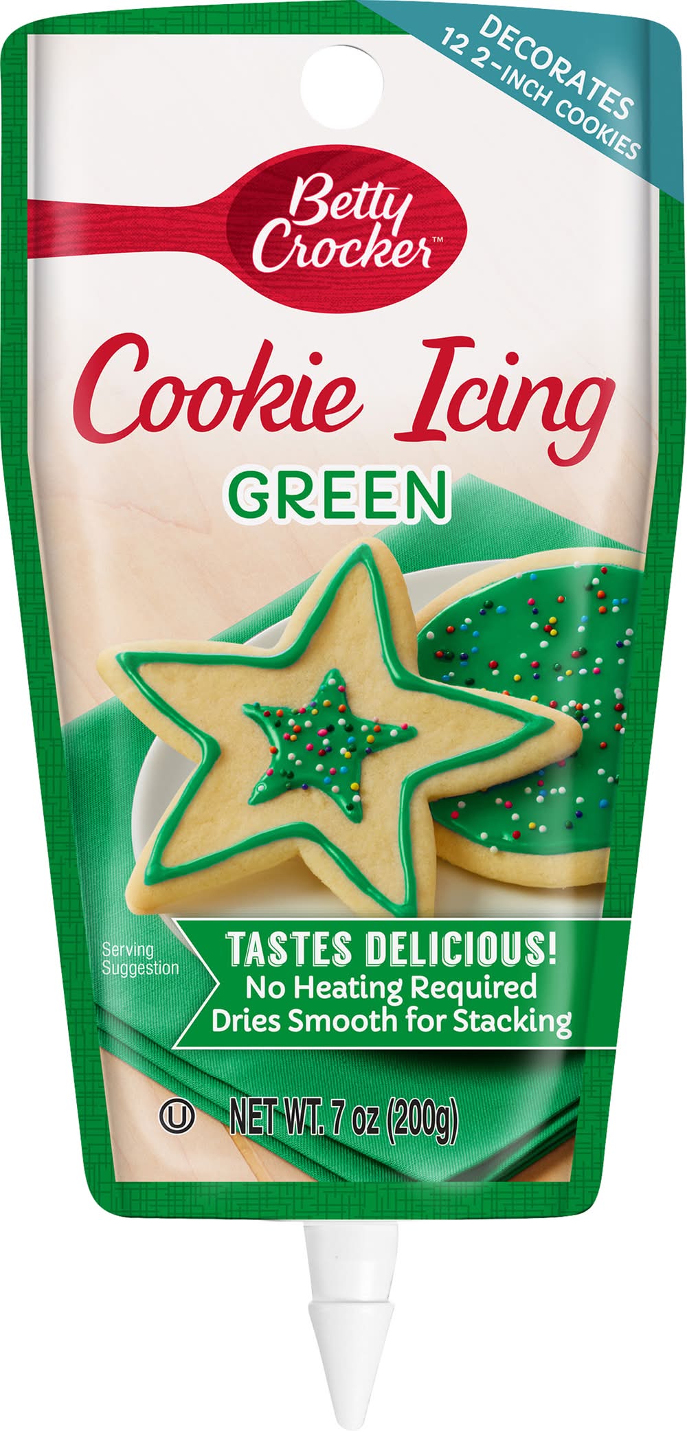 Betty Crocker Green Cookie Icing (7 oz)