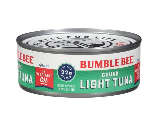 Bumble Bee · Chunk Light Tuna in Vegetable Oil (5 oz)