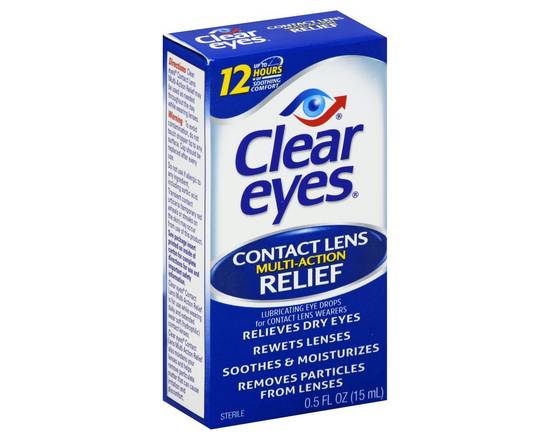 Clear Eyes · Contact Lens Multi-Action Relief (0.5 fl oz)