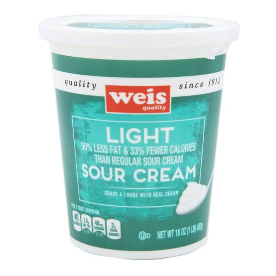 Weis Quality Sour Cream Light
