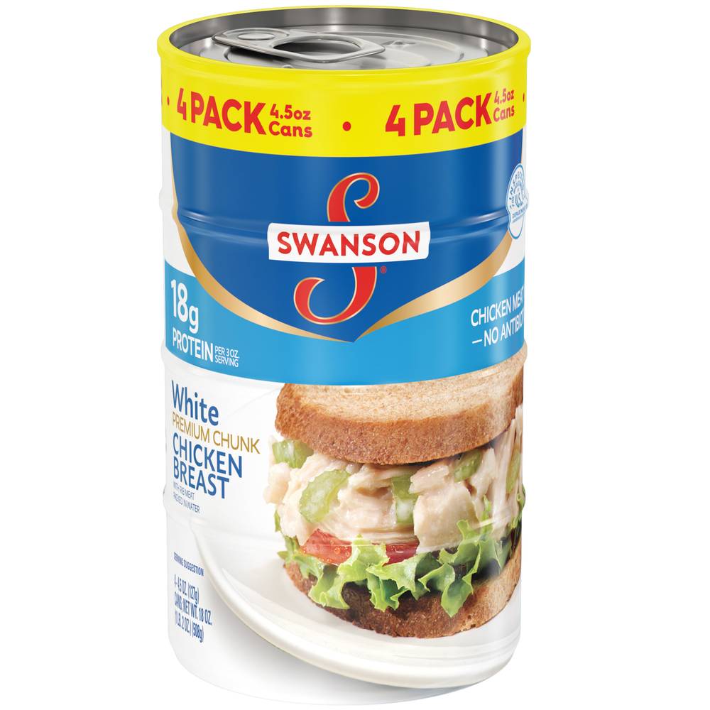 Swanson Premium Chunk White Chicken Breast (4 ct)