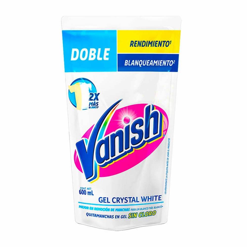 Vanish quitamanchas en gel white (600 ml)