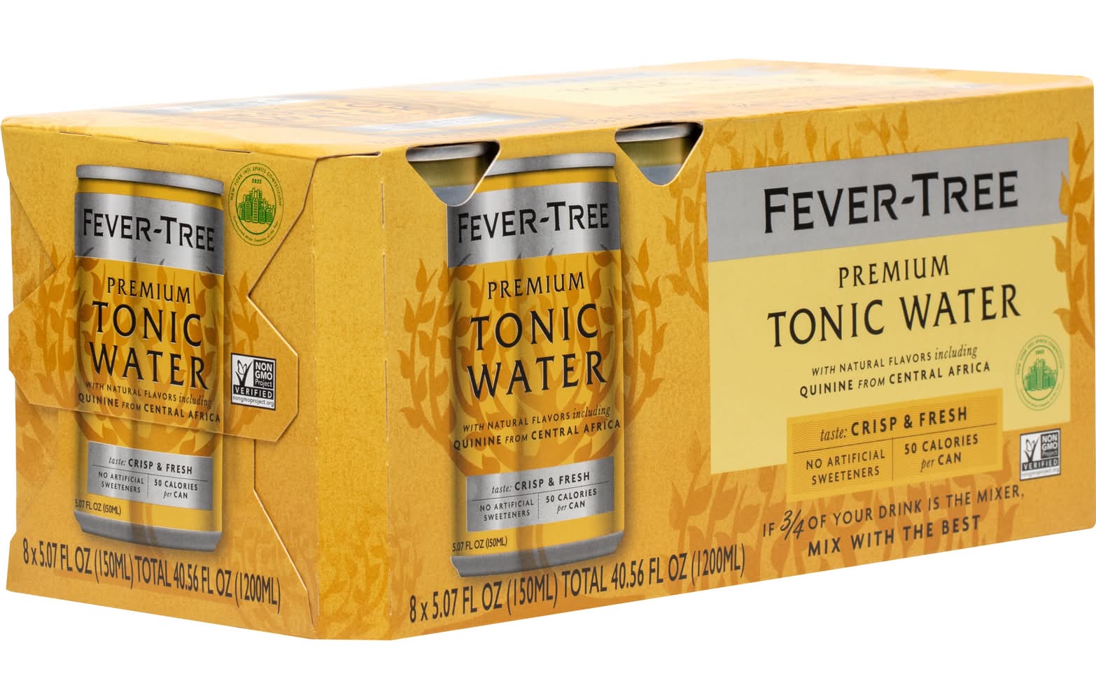 Fever-Tree Premium Indian Tonic Water (8 x 5.07 fl oz)