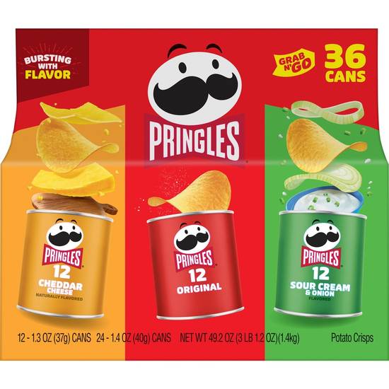 Pringles Grab & Go Variety pack (36 ct)