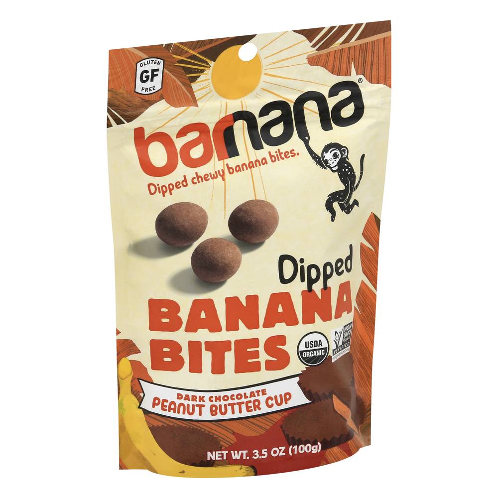 Barnana Banana Bites Dark Chocolate Peanut Butter Cup (3.5 oz)