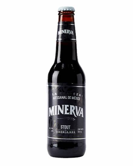 4095 CERVEZA MINERVA STOUT IMP BT 355