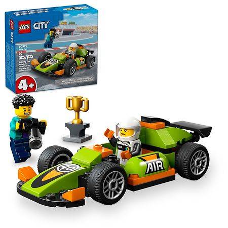 LEGO City Green Race Car Building Set 60399