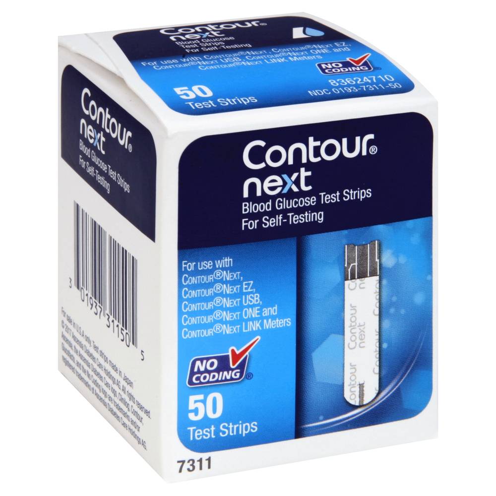 Contour Next Blood Glucose Test Strips