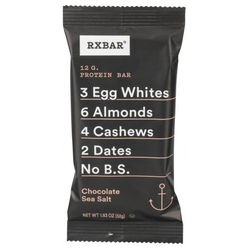 Rxbar Chocolate Sea Salt Protein Bar