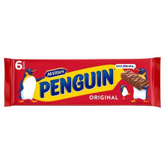 Mcvitie's Penguin Milk Chocolate Biscuit Bars