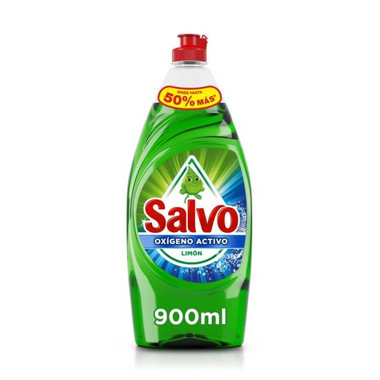 Salvo detergente lavatrastes líquido oxígeno activo (botella 900 ml), Delivery Near You