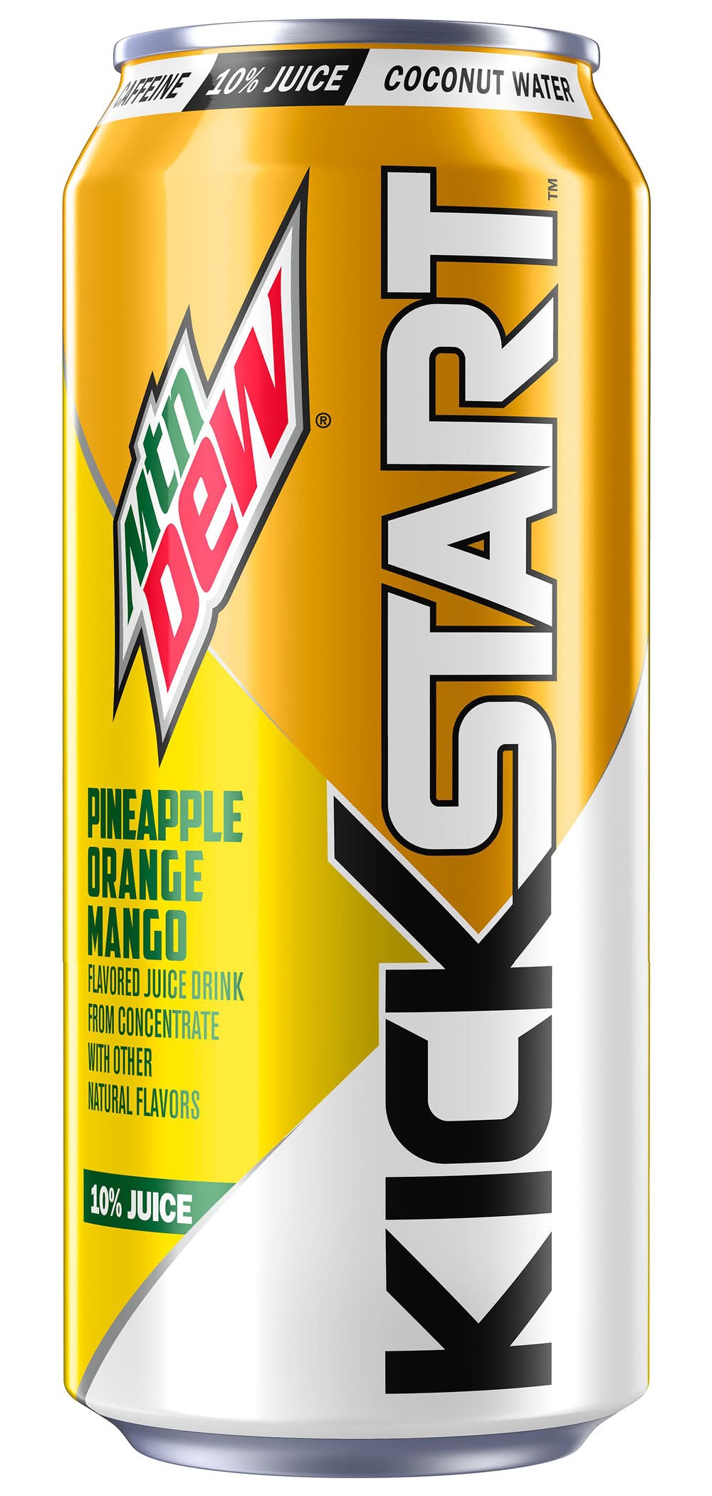 Mountain Dew Kickstart Juice Drink, Pineapple-Orange-Mango (16 fl oz)