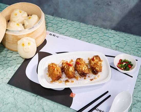 XO 蒜辣雞中翼 Spicy Chicken Wings with XO Sauce and Garlic