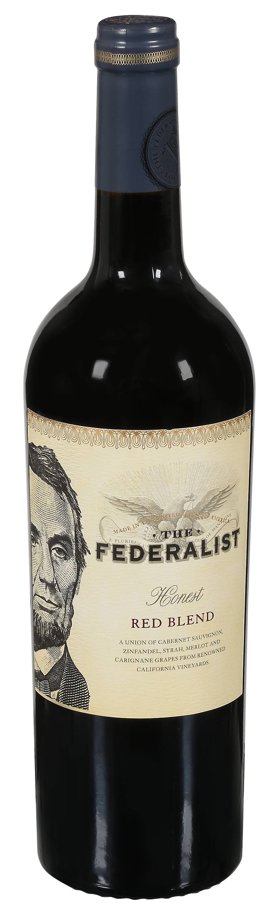 The Federalist Honest Red Blend Wine (750 ml)
