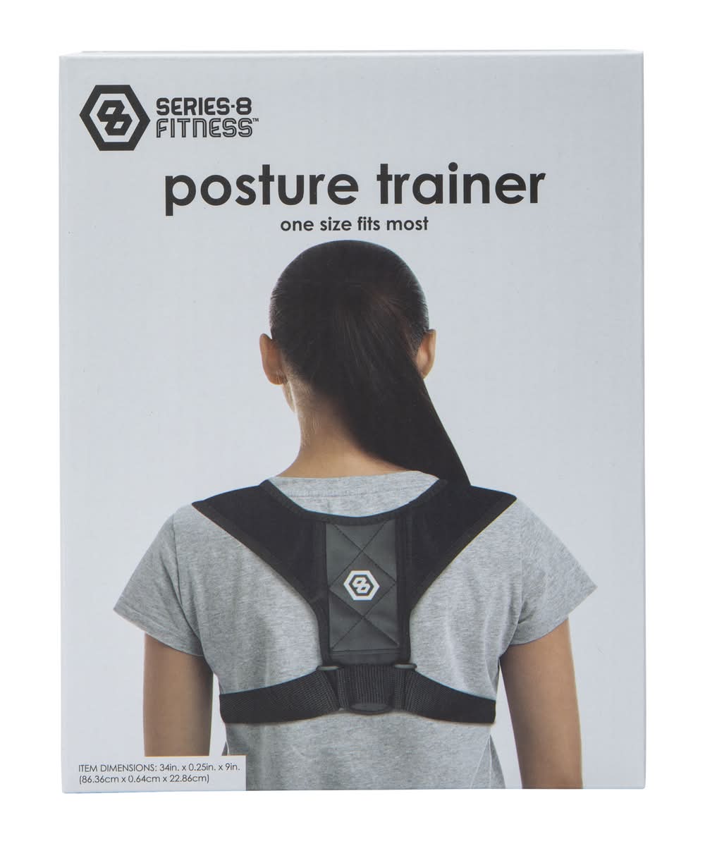 Series-8 Fitness Posture Corrector, OSFM, Black
