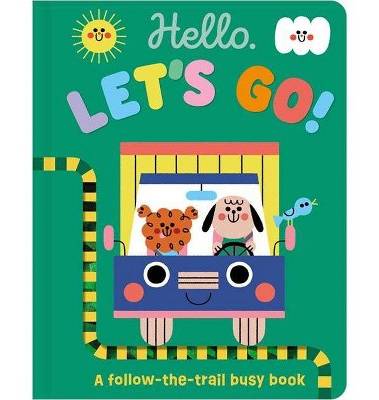 Gigglescape Hello, Let's Go! - By Sarah Creese (boardbook)