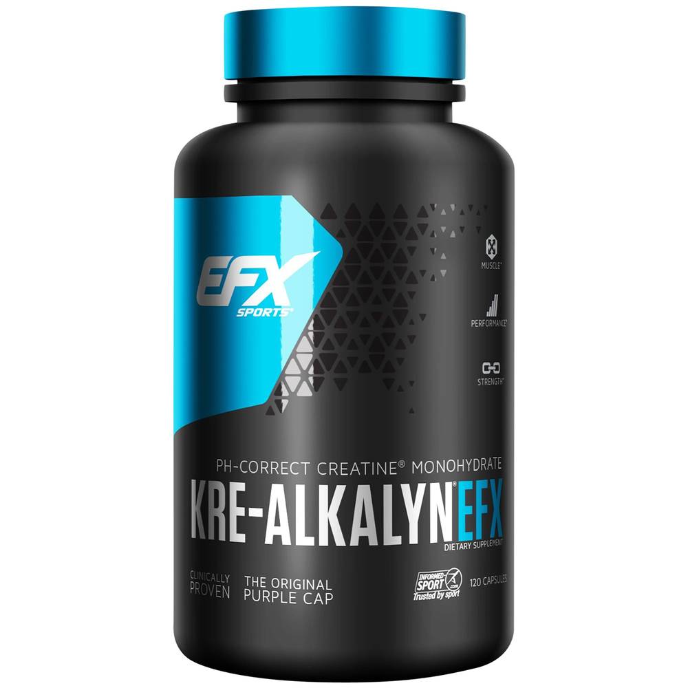 Efx Sports Kre-Alkalyn Efx Creatine Monohydrate Capsules