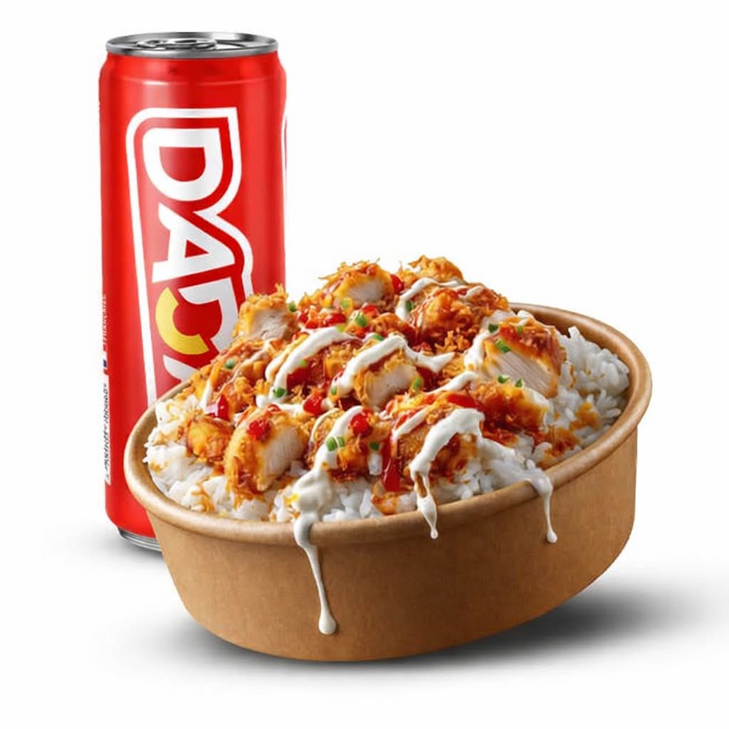 krousty Sweety Spicy avec 1 dada cola 33cl