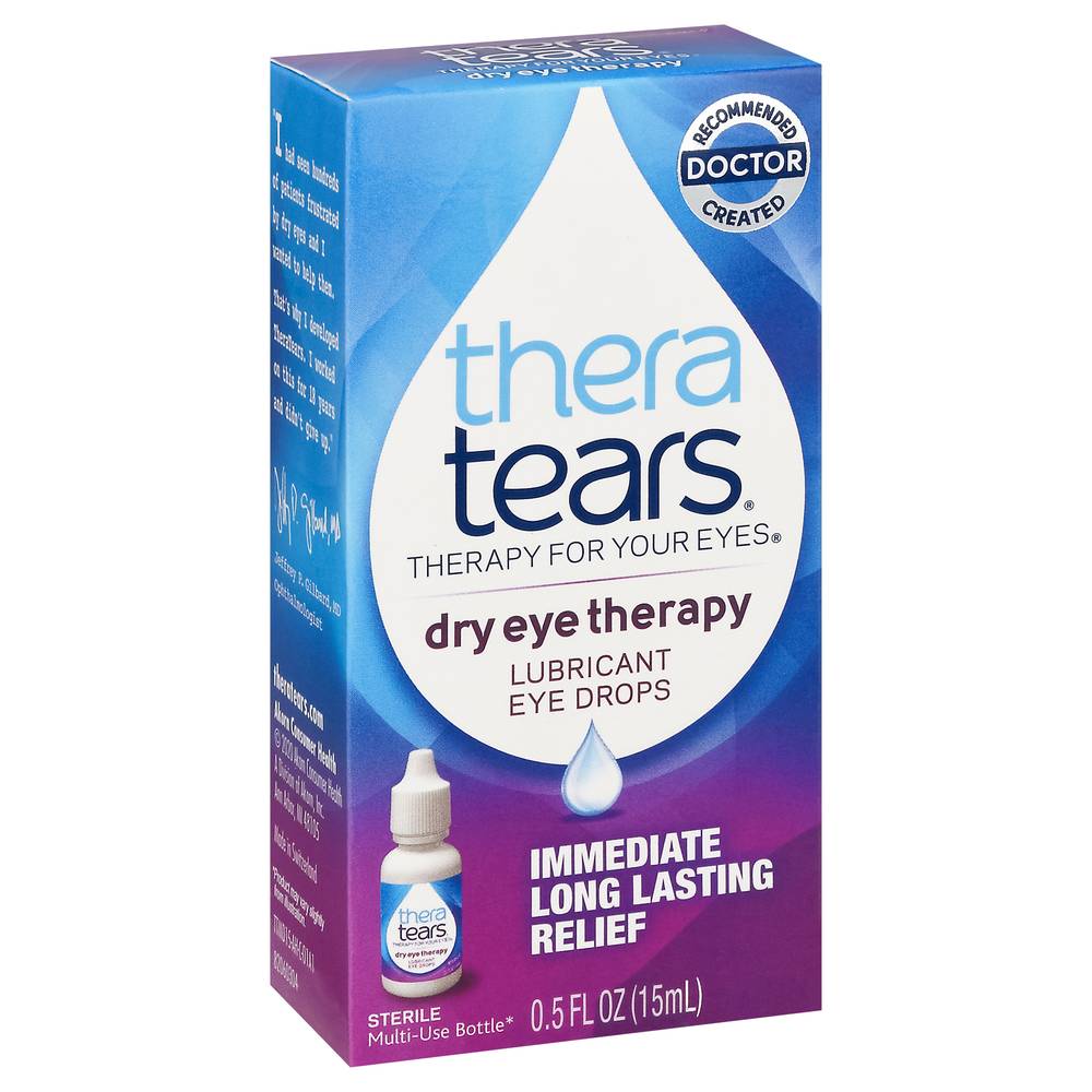 TheraTears Dry Eye Therapy Lubricant Eye Drops (0.5 fl oz)