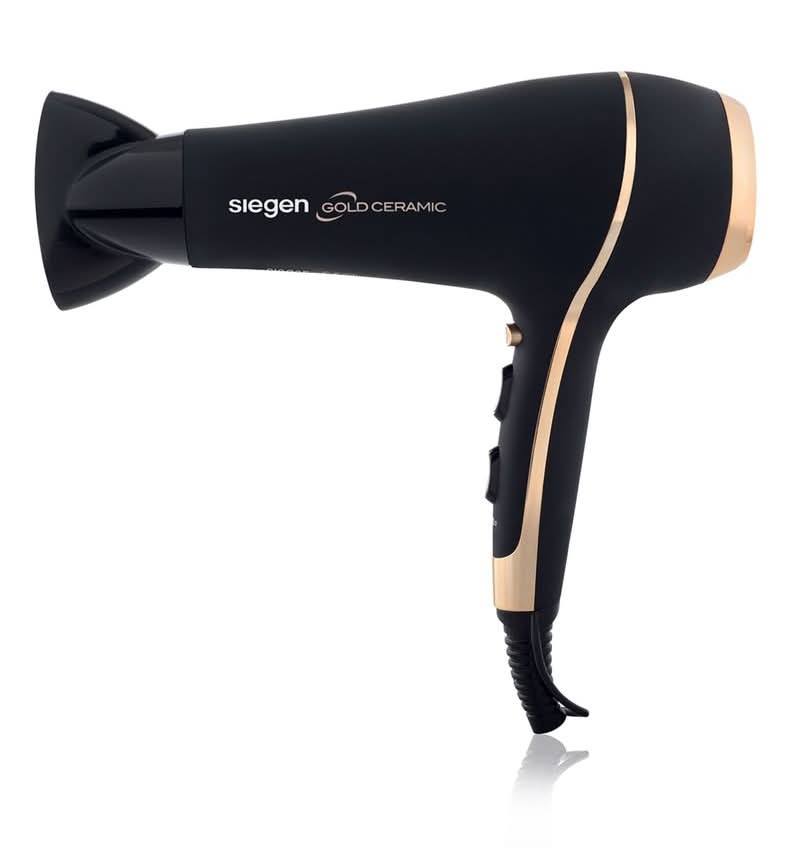 Siegen · Secador de pelo de 2400 w gold ceramic sg-3035