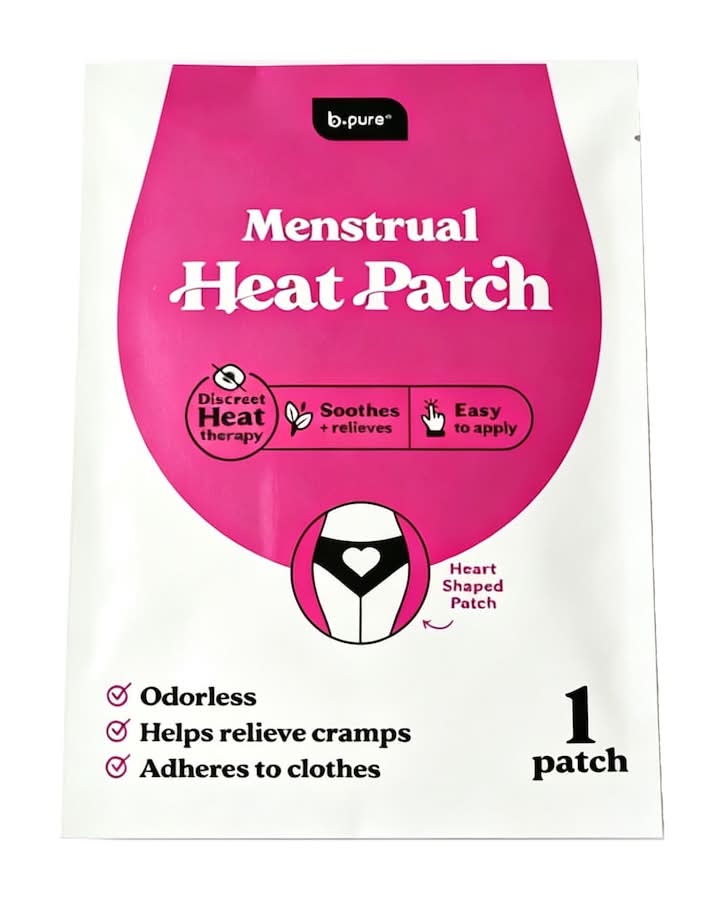 b.pure Menstrual Heart-shaped Heat Patch