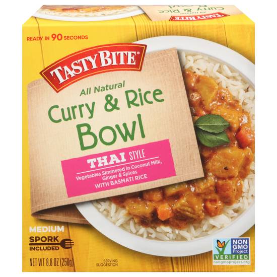 Tasty Bite Thai Style All Natural Curry & Rice Bowl (medium)