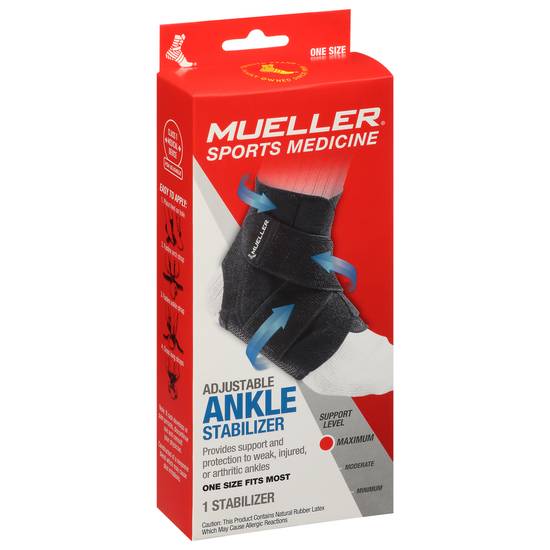 Mueller's Adjustable Ankle Stabilizer (1 ct)