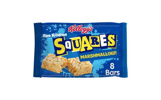 Kellogg's Rice Krispies Squares Marshmallow Bars 8 x 28g (224g)