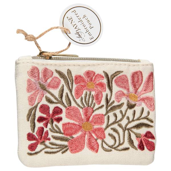 Lady Jayne Embroidered Pouch