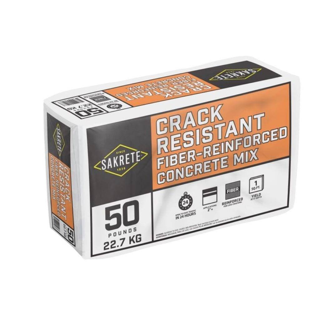 Sakrete Crack Resistant 50-lb Concrete Mix | 65205002