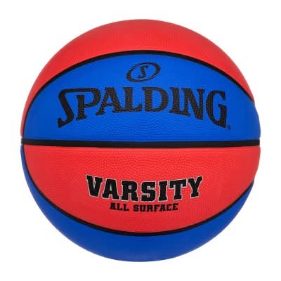 Spalding Varsity Basketball, 29.5 in, Red-Blue