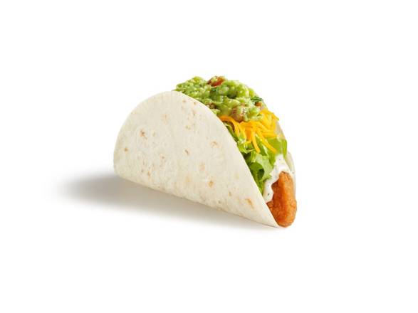 Crispy Chicken Taco Guac'd Up