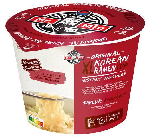 Mr.min original korean ramen xl cup piquant