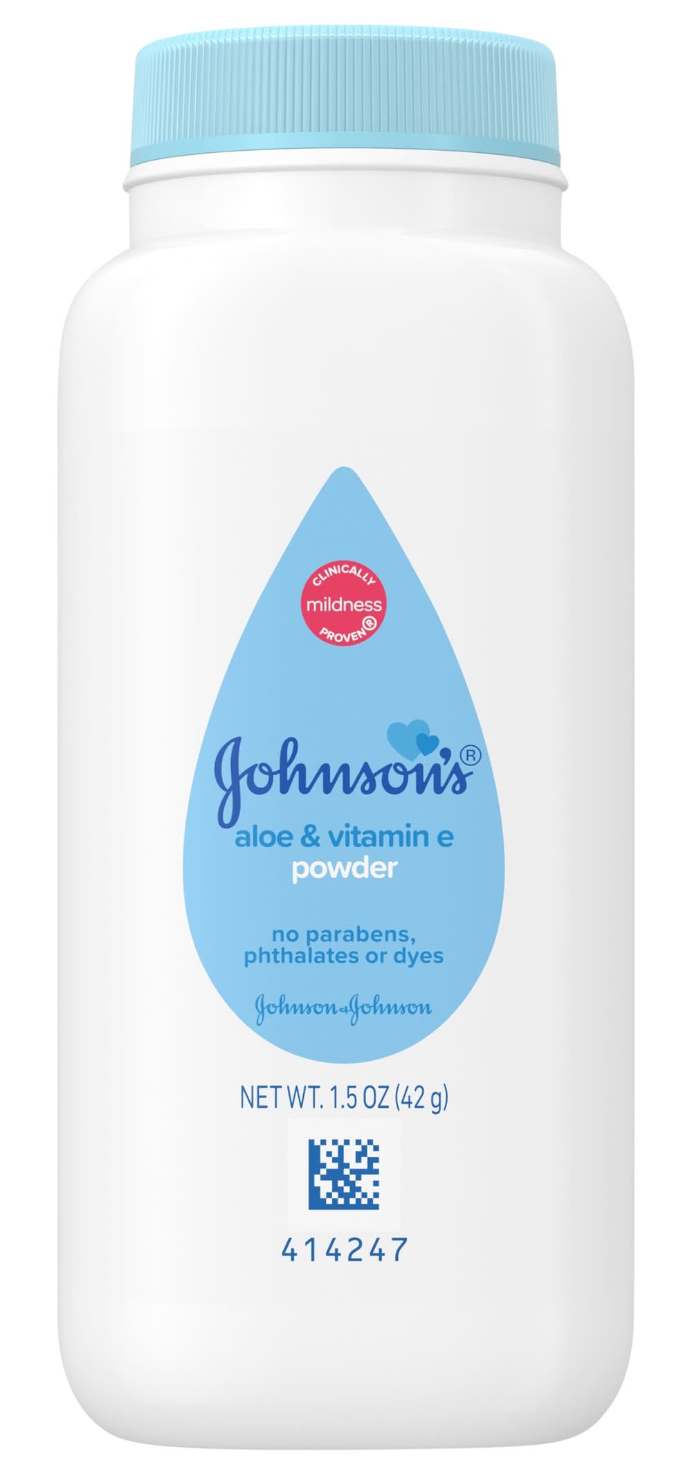 Johnson's Aloe & Vitamin E Powder (1.5 oz)