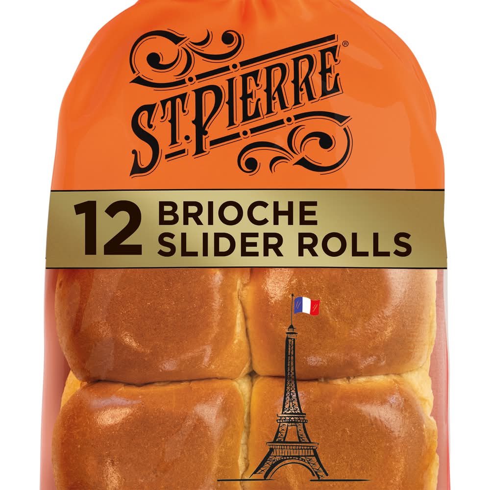 St. Pierre Mini Brioche Slider Rolls (16.9 oz)