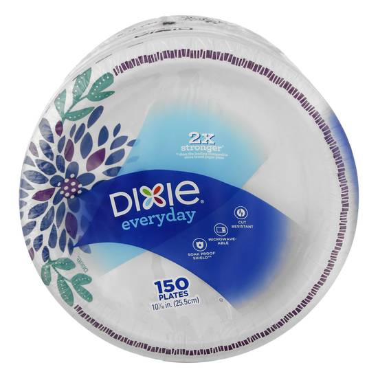 Dixie Everyday 2x Stronger Plates (150 plates)