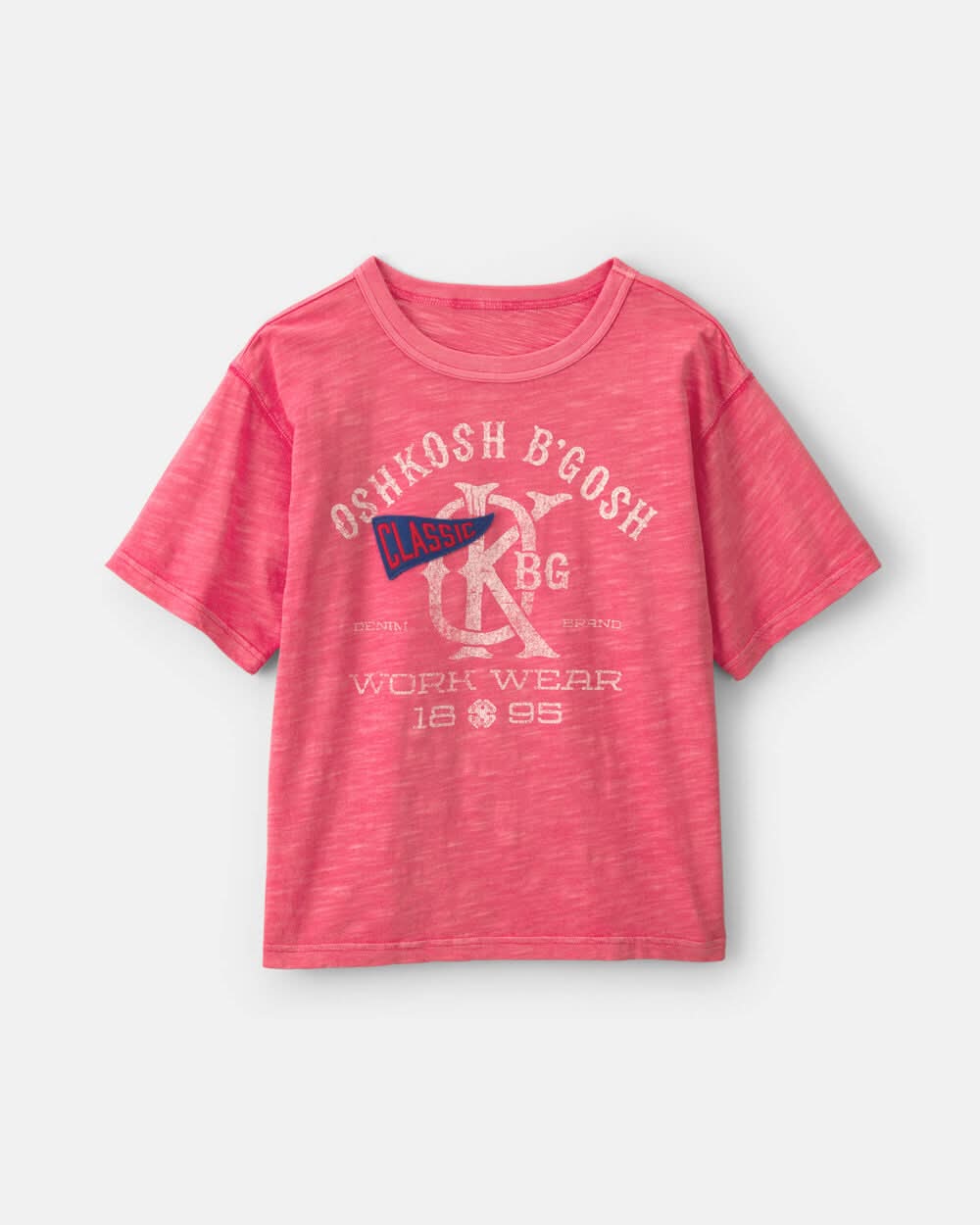 Boys 'Oshkosh B'Gosh Work Wear' Graphic Tee - Red - 6