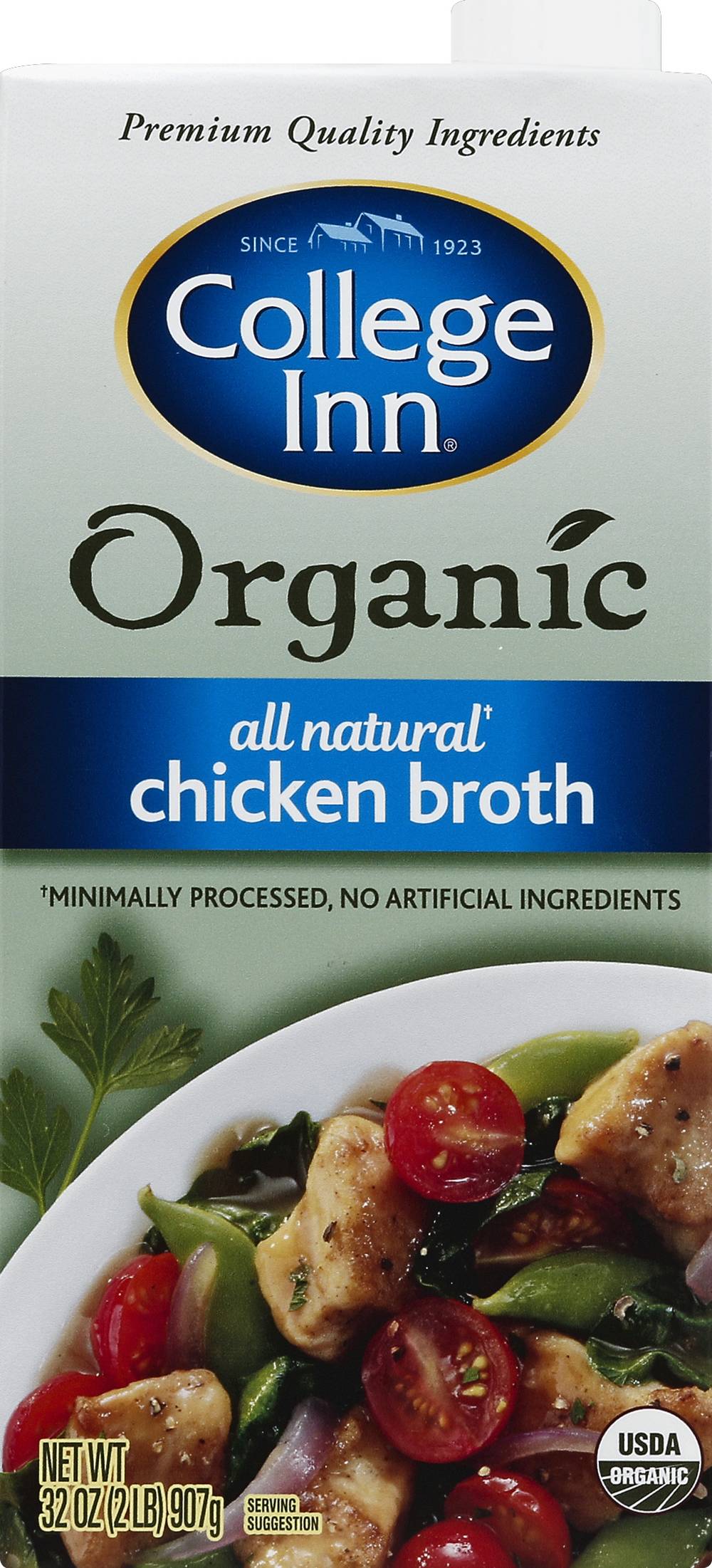College Inn Organic All Natural Chicken Broth (32 oz)