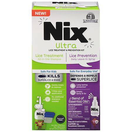 Nix Ultra Lice Treatment & Prevention Kit