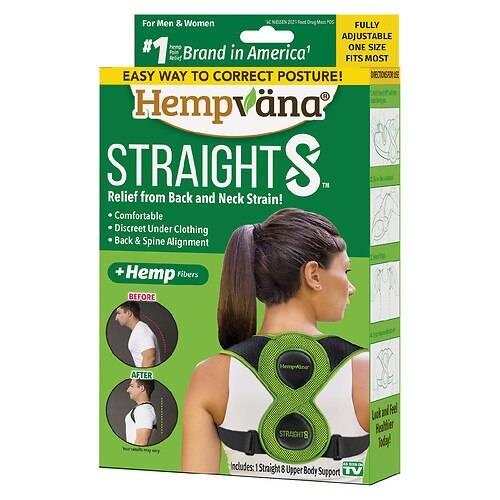 Hempvana Straight 8 +Hemp Fibers - 1.0 EA