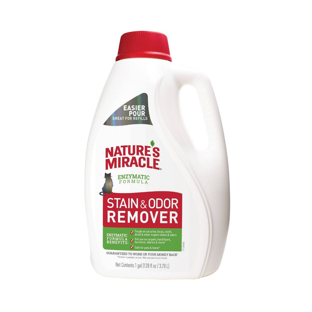 Nature's Miracle® Just for Cats Stain & Odor Remover (Size: 1 Gal)