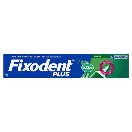 Fixodent Plus Scope Superior Hold Adhesive Cream (57 g)