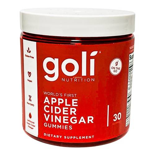 Goli Apple Cider Vinegar Gummies (30 ct)