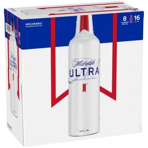 Michelob Ultra 8 Pack 16oz Bottle