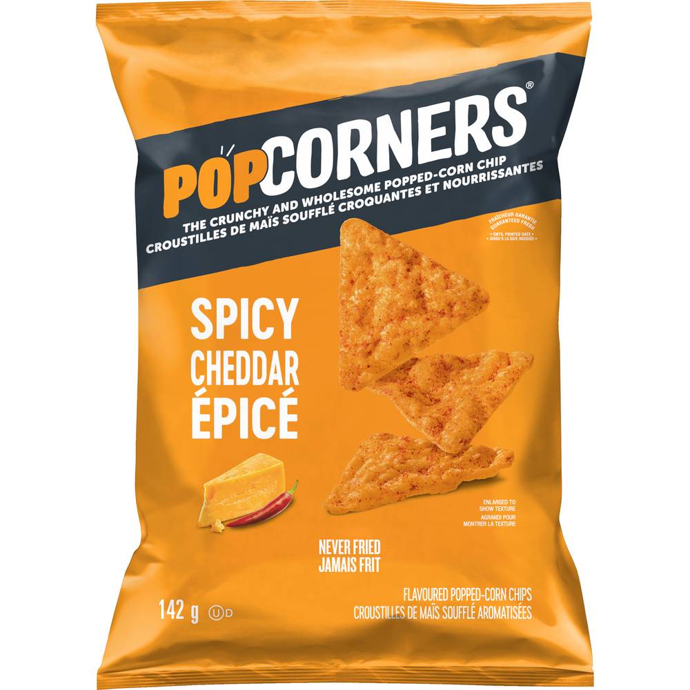 PopCorners Popped-Corn Chips Spicy Cheddar (142 g)