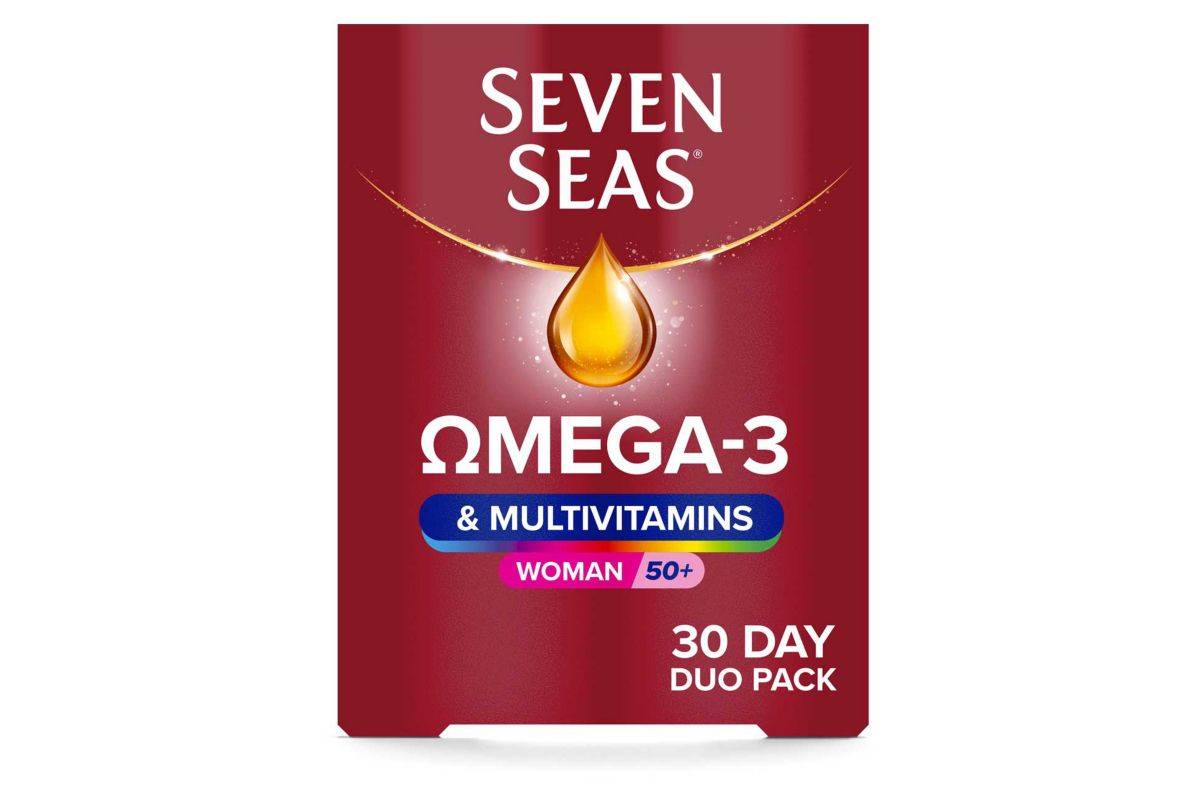 Seven Seas Woman 50+ Omega 3 & Multivitamins 30 Day Duo Pack