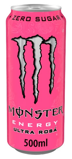 Monster Energy Ultra Rosá, Zero Sugar Energy Drink (500ml)