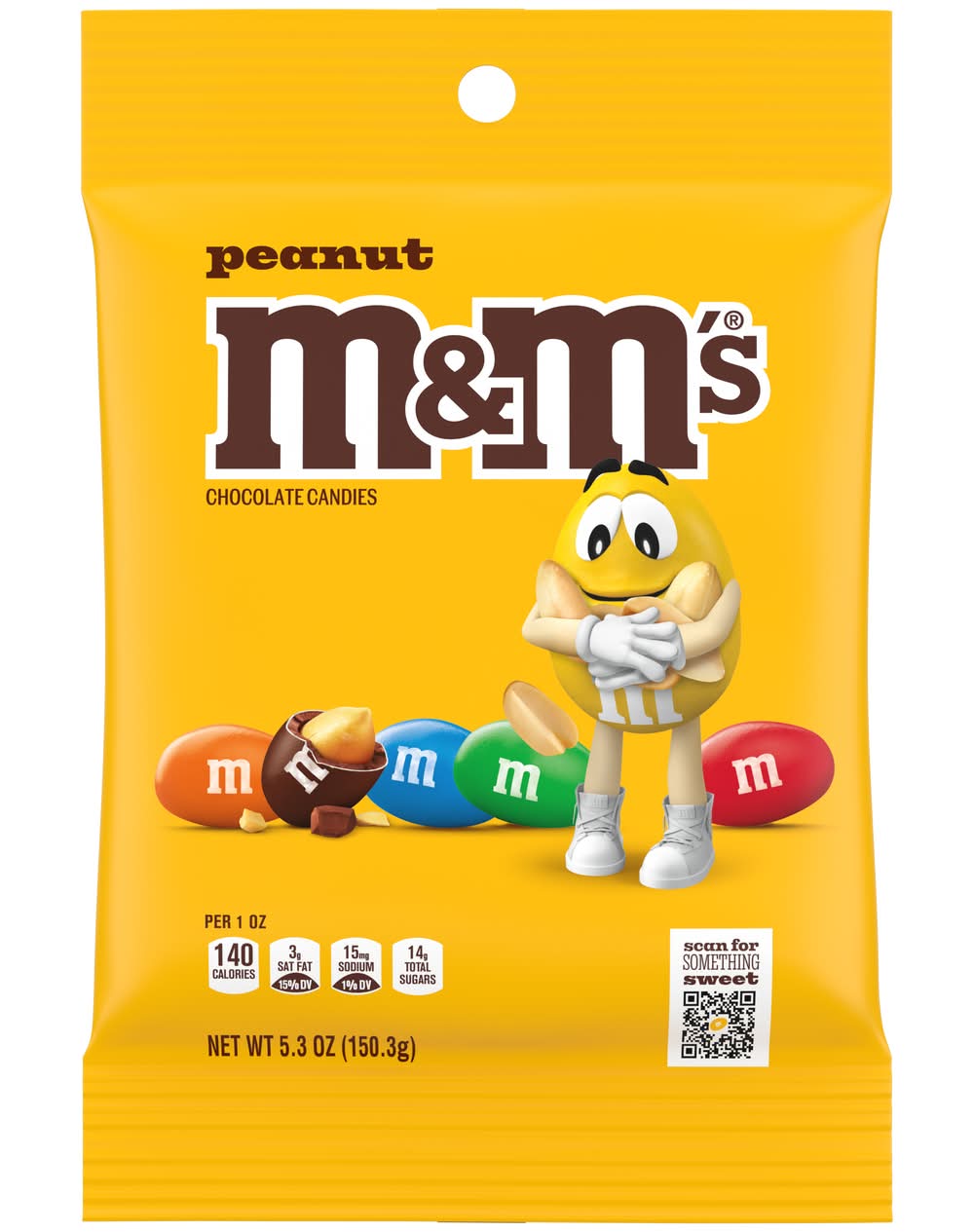 M&M's Peanut Chocolate Candies (5.3 oz)