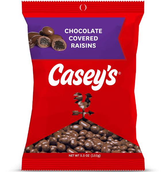 Casey's Chocolate Covered Raisins 4.75oz